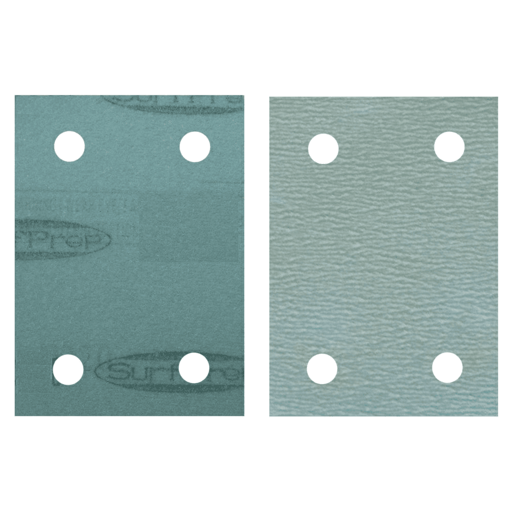 3" x 4" 100 Grit Aluminum Oxide Film Abrasive Sheet - Alt Image 1