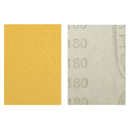 3" x 4" 100 Grit Aluminum Oxide Paper Abrasive Sheet - Main Image