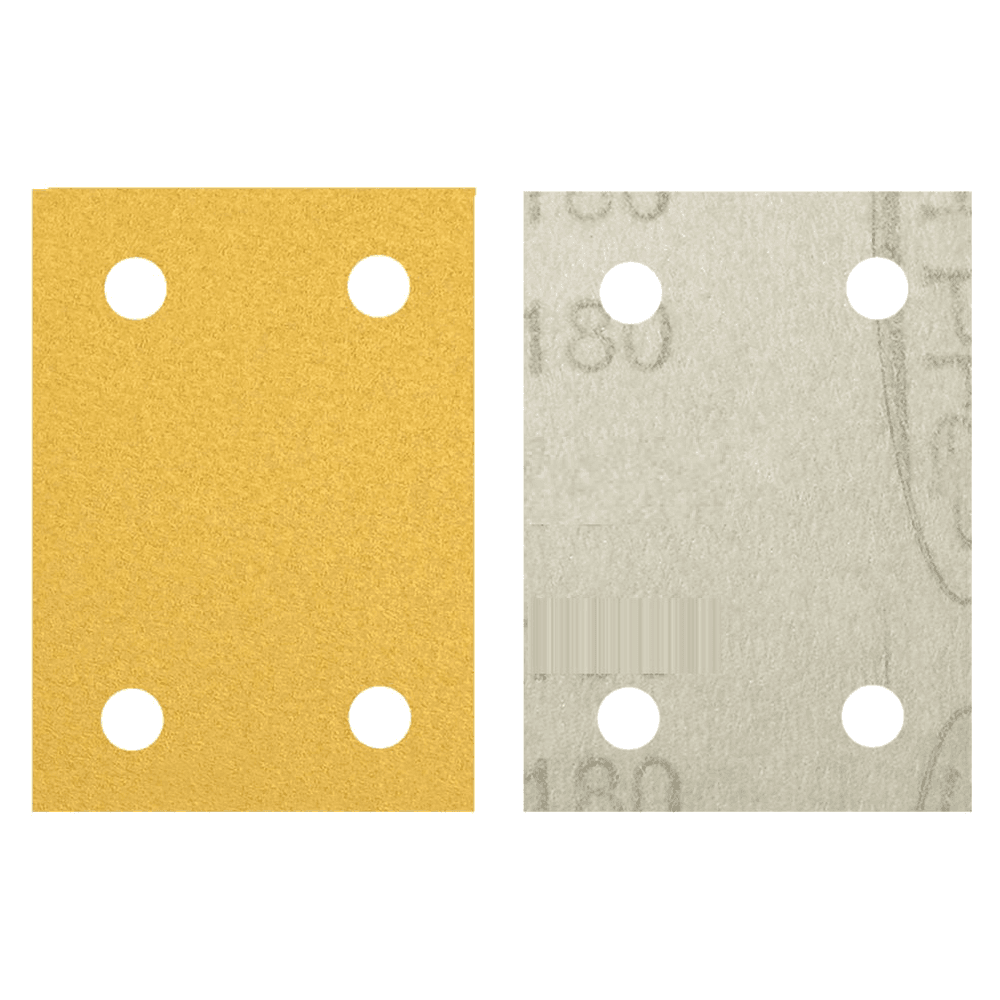 3" x 4" 180 Grit Aluminum Oxide Latex Paper Abrasive Sheet - Main Image