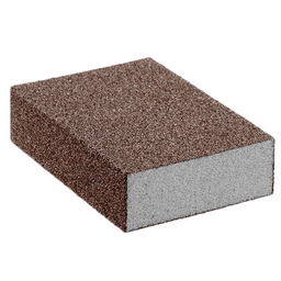 150 Grit 4-Sided Aluminum Oxide Sanding Sponge, 3-3/4" x 2-3/4" x 1 - Alt Image 1