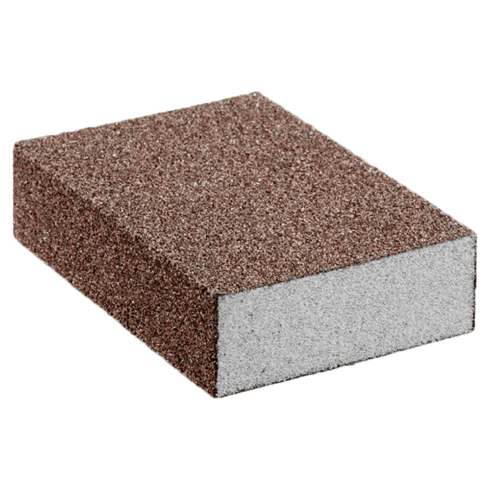 180 Grit 4-Sided Aluminum Oxide Sanding Sponge, 3-3/4&quot; x 2-3/4&quot; x 1&quot; (250/box) Main - Image