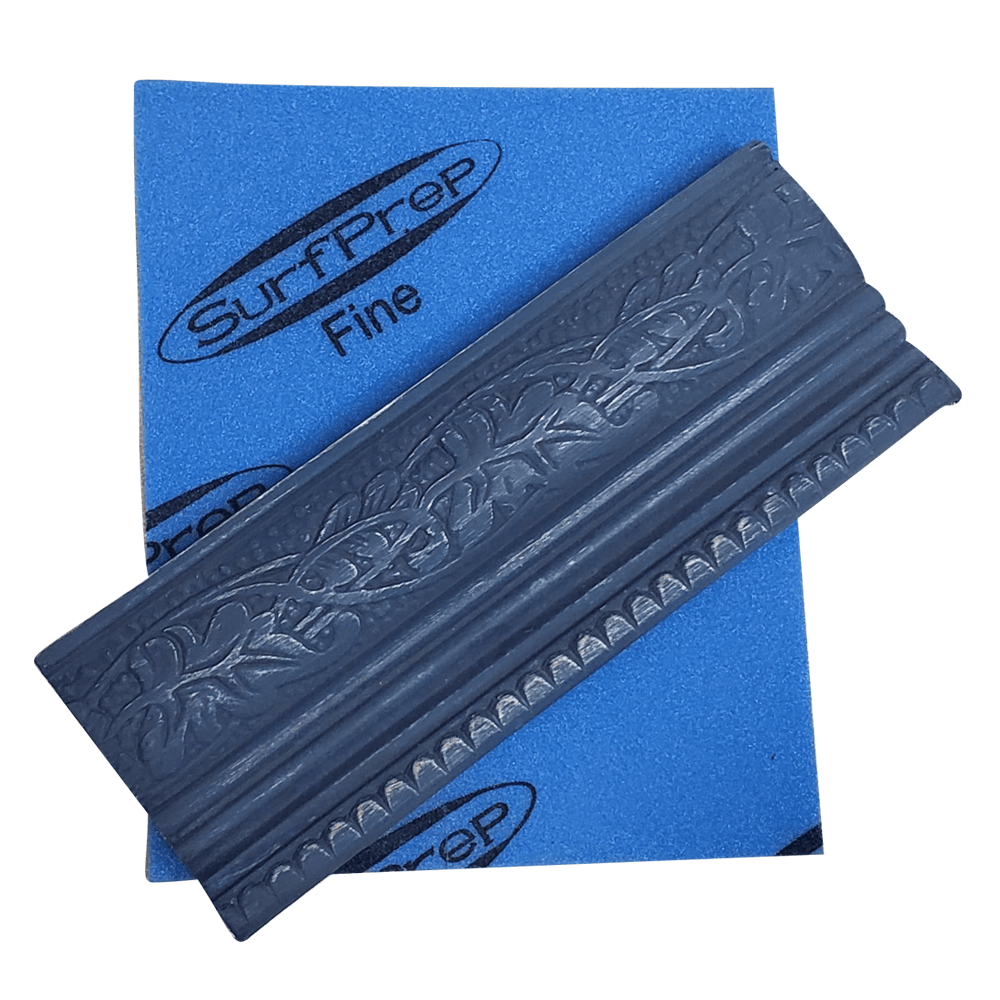 Variety Pack Grit Aluminum Oxide Foam Hand Pad, 5-1/2" x 4-1/2" x 5mm - Alt Image 1