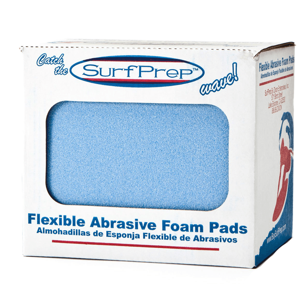 Variety Pack Grit Aluminum Oxide Foam Hand Pad, 5-1/2" x 4-1/2" x 5mm - Alt Image 2