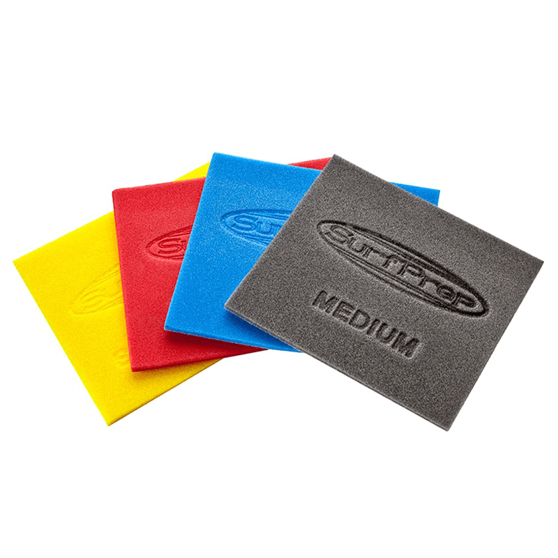 Variety Pack Grit Aluminum Oxide Foam Hand Pad, 5-1/2" x 4-1/2" x 5mm - Main Image