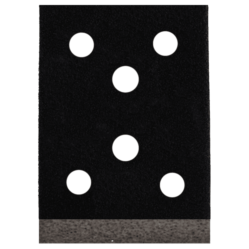 4" x 3" J-Hook Interface Pad, 6 Holes - Main Image