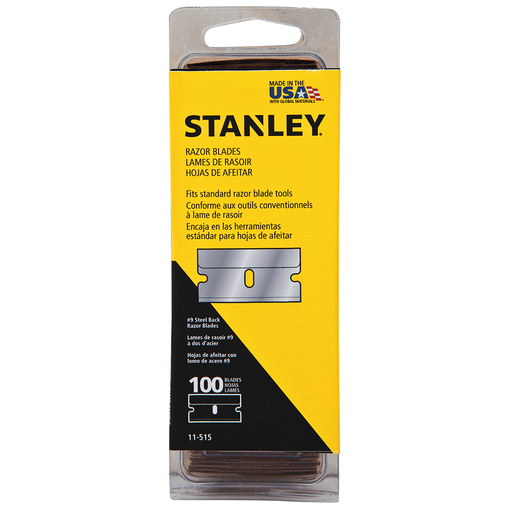 1-1/2" Single Edge Razor Blade (100/Pack) - Alt Image 1