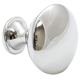 30mm Cornerstone Round Knob, Polished Chrome Main - Image