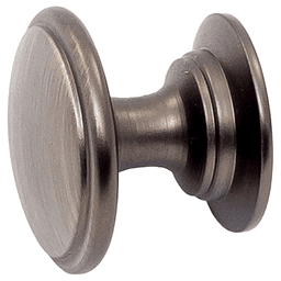 1-3/16" Heritage Round Knob, Brushed Satin Nickel Alt 1 - Image