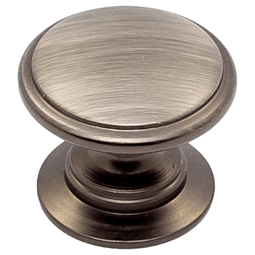 1-3/16" Heritage Round Knob, Antique Nickel Main - Image