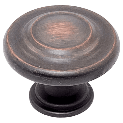 1-1/4" Heritage Round Knob, Oil Rubbed Bronze Main - Image