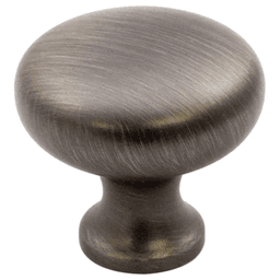 28mm Artisan Round Knob, Brushed Satin Nickel Alt 1 - Image
