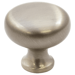 28mm Artisan Round Knob, Brushed Satin Nickel Main - Image