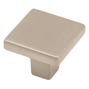 1-1/8" Skyline Square Cabinet Knob, Brushed Satin Nickel Main - Image