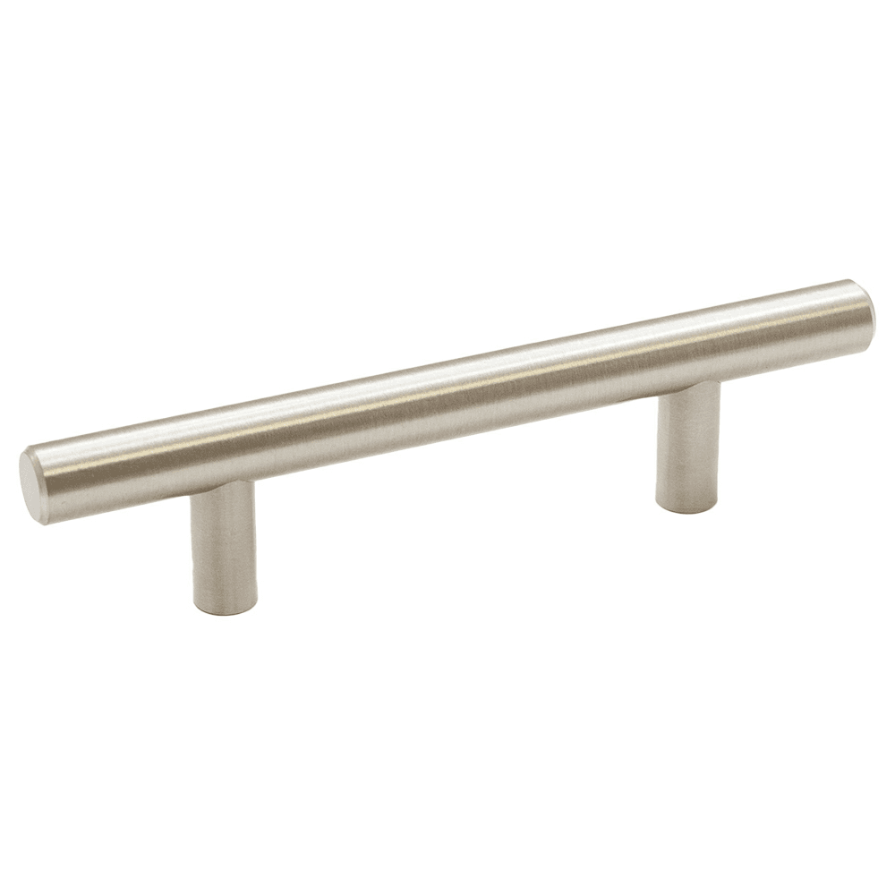 76mm Cornerstone Bar Pull, Brushed Satin Nickel Main - Image