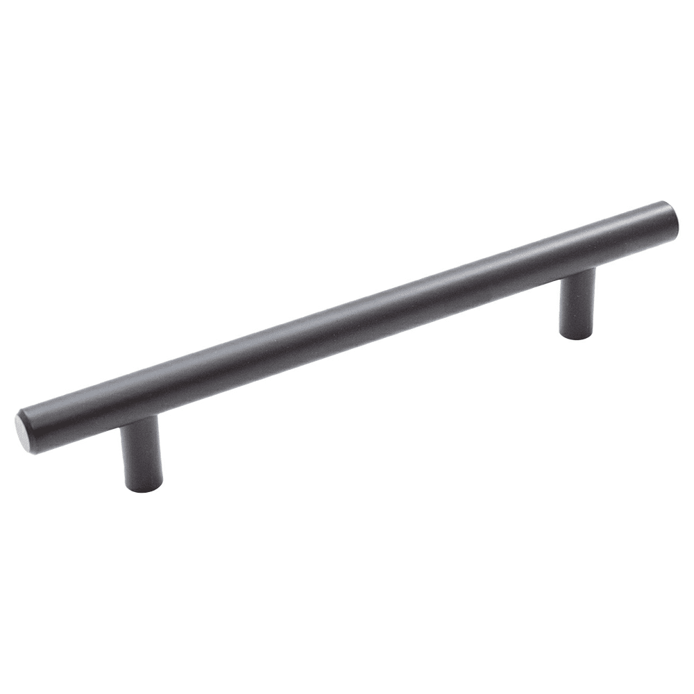 128mm Cornerstone Bar Pull, Matte Black Main - Image
