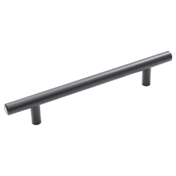 128mm Cornerstone Bar Pull, Matte Black Main - Image