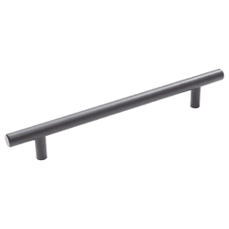192mm Cornerstone Bar Pull, Matte Black Main - Image