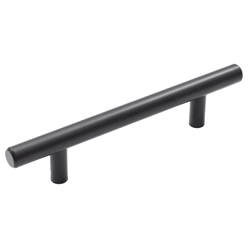 96mm Cornerstone Bar Pull, Matte Black Main - Image