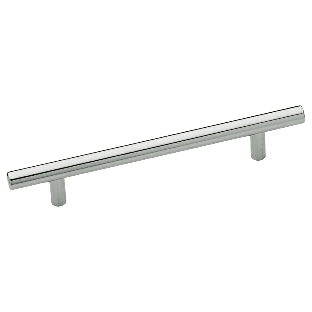 128mm Cornerstone Bar Pull, Polished Chrome Main - Image