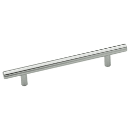 128mm Cornerstone Bar Pull, Polished Chrome Main - Image
