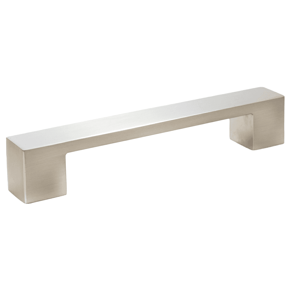 128mm Cityscape Handle Pull, Brushed Satin Nickel, 135mm Length Main - Image