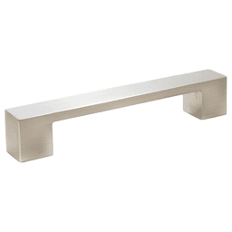 128mm Cityscape Handle Pull, Brushed Satin Nickel, 135mm Length Main - Image