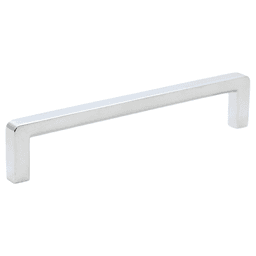 128mm Cityscape Handle Pull, Polished Chrome, 136mm Length Main - Image