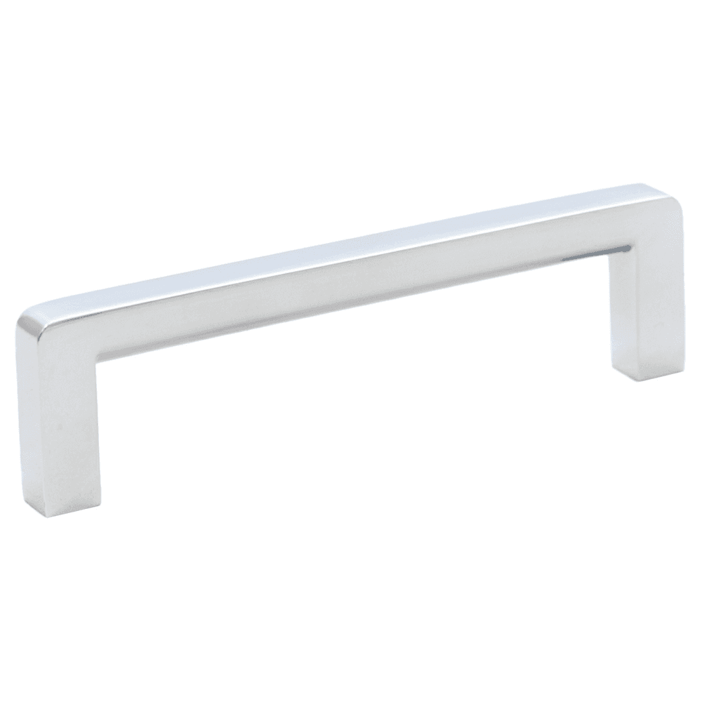 96mm Cityscape Handle Pull, Polished Chrome, 104mm Length Main - Image