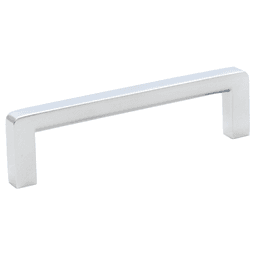 96mm Cityscape Handle Pull, Polished Chrome, 104mm Length Main - Image