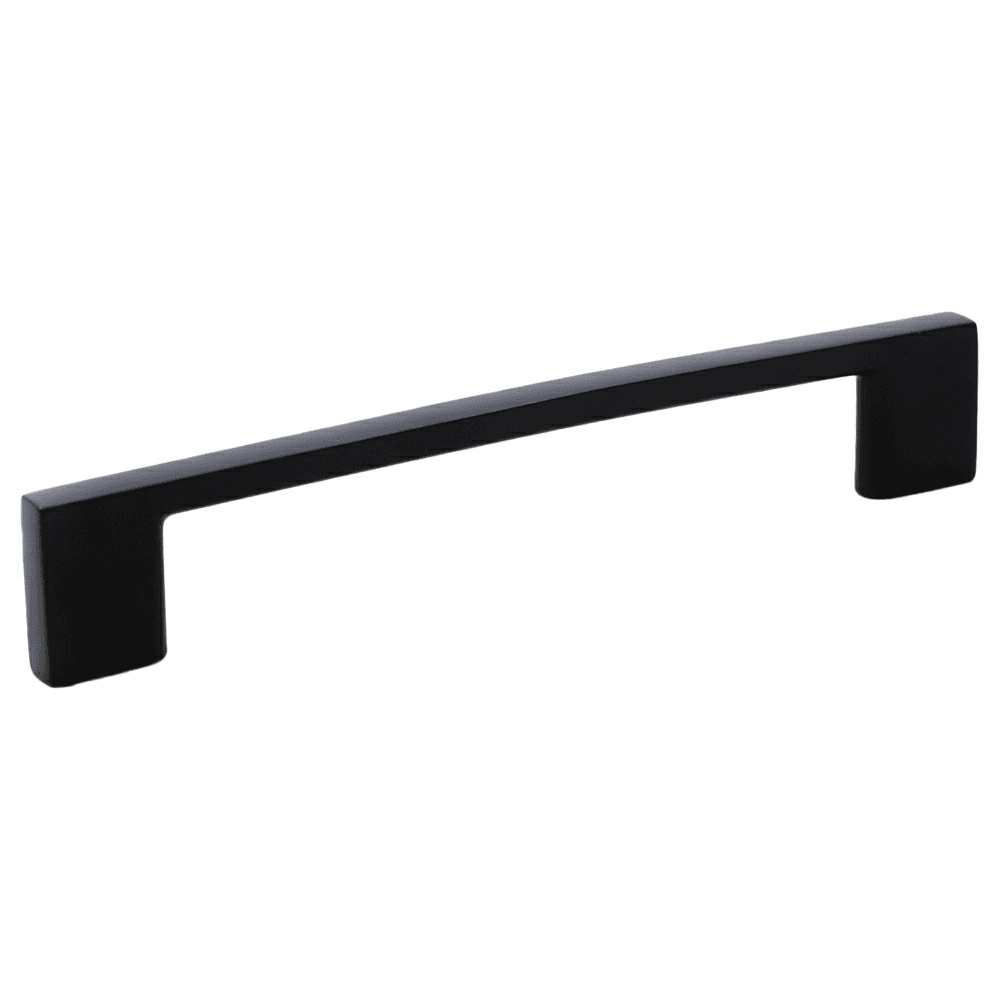 128mm Cityscape Handle Pull, Matte Black Main - Image
