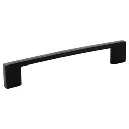 128mm Cityscape Handle Pull, Matte Black Main - Image