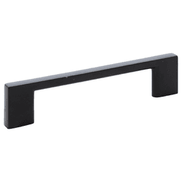 96mm Cityscape Handle Pull, Matte Black Main - Image
