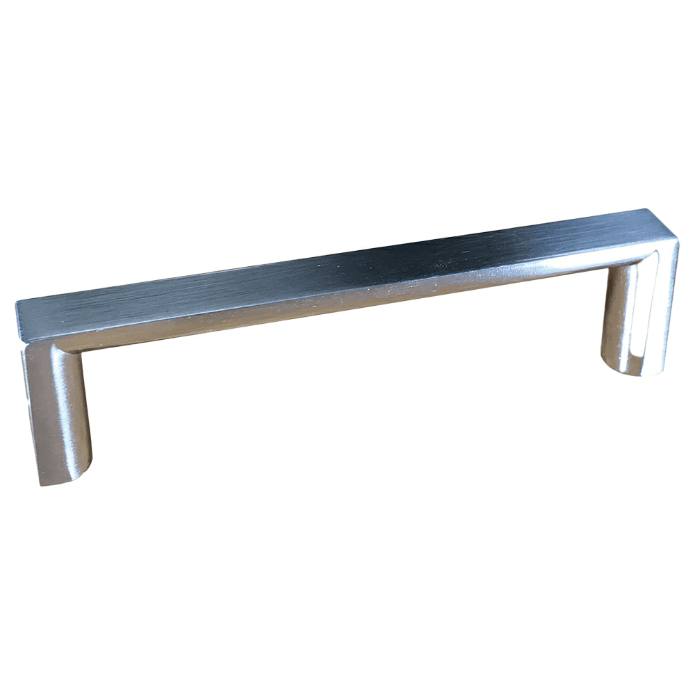 3-25/32" Cityscape Handle Pull, Brushed Satin Nickel, 4" Length Main - Image