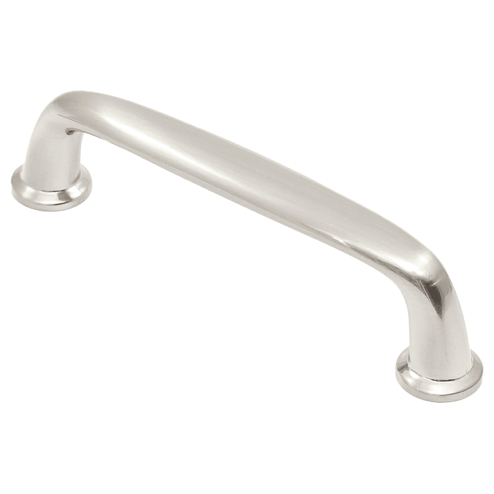3-25/32" Heritage Handle Pull, Brushed Satin Nickel, 4-7/16" Length Main - Image