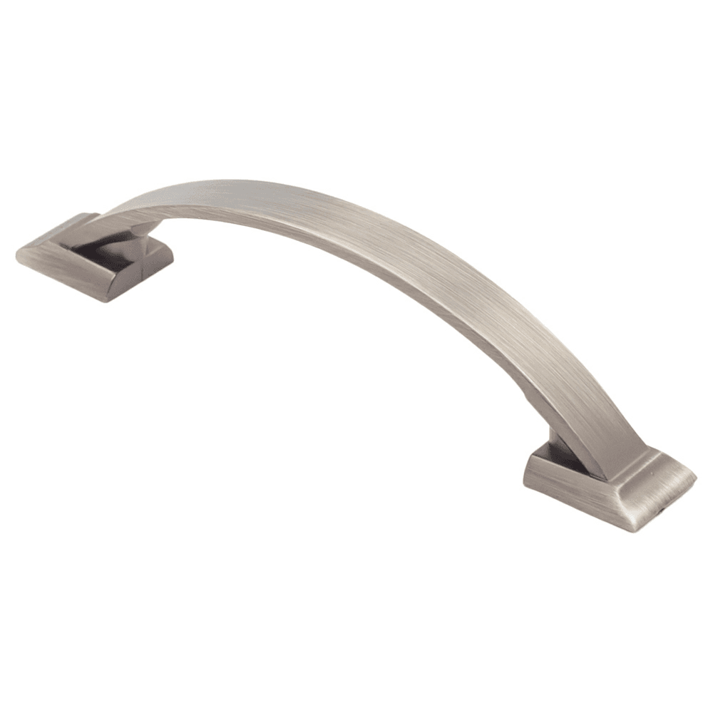 3-25/32" Heritage Cabinet Pull, Brushed Satin Nickel Alt 1 - Image