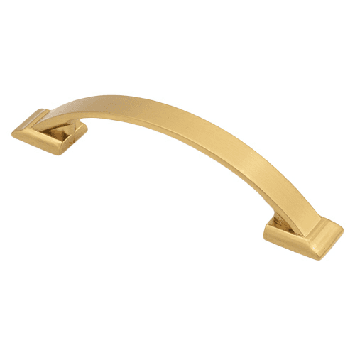 3-25/32" Heritage Cabinet Pull, Brushed Satin Brass Main - Image