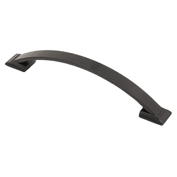 5-3/64" Heritage Cabinet Pull, Matte Black Main - Image