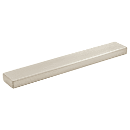 128mm Artisan Finger Pull, Brushed Satin Nickel Main - Image