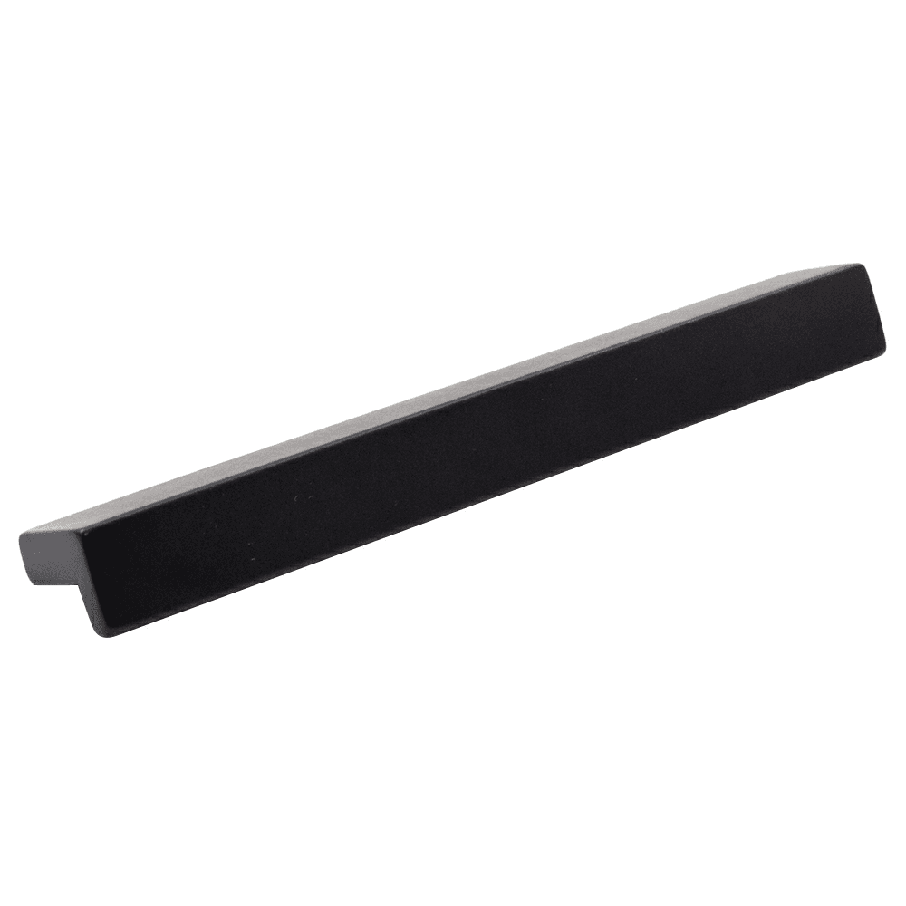 96mm Artisan Finger Pull, Matte Black Main - Image