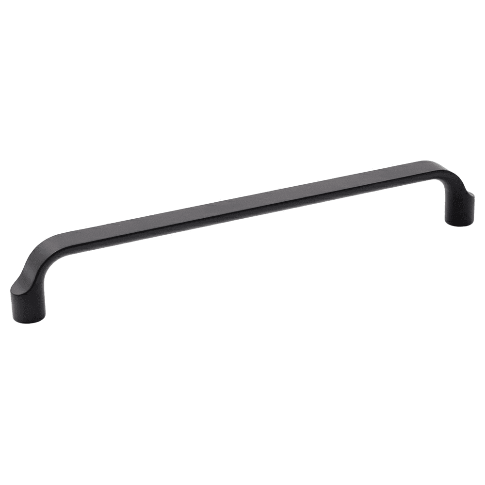 192mm Artisan Handle Pull, Matte Black Main - Image