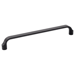 192mm Artisan Handle Pull, Matte Black Main - Image