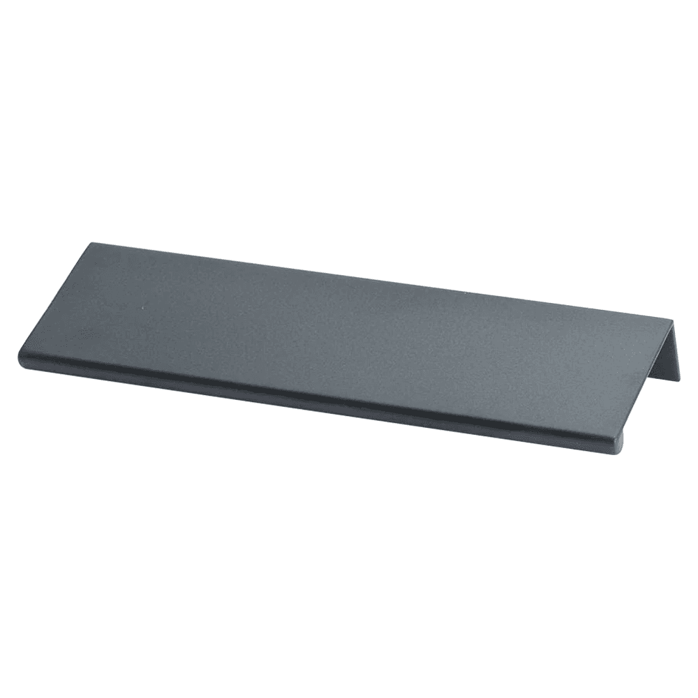 112mm Cascade Edge Pull, Matte Black Main - Image