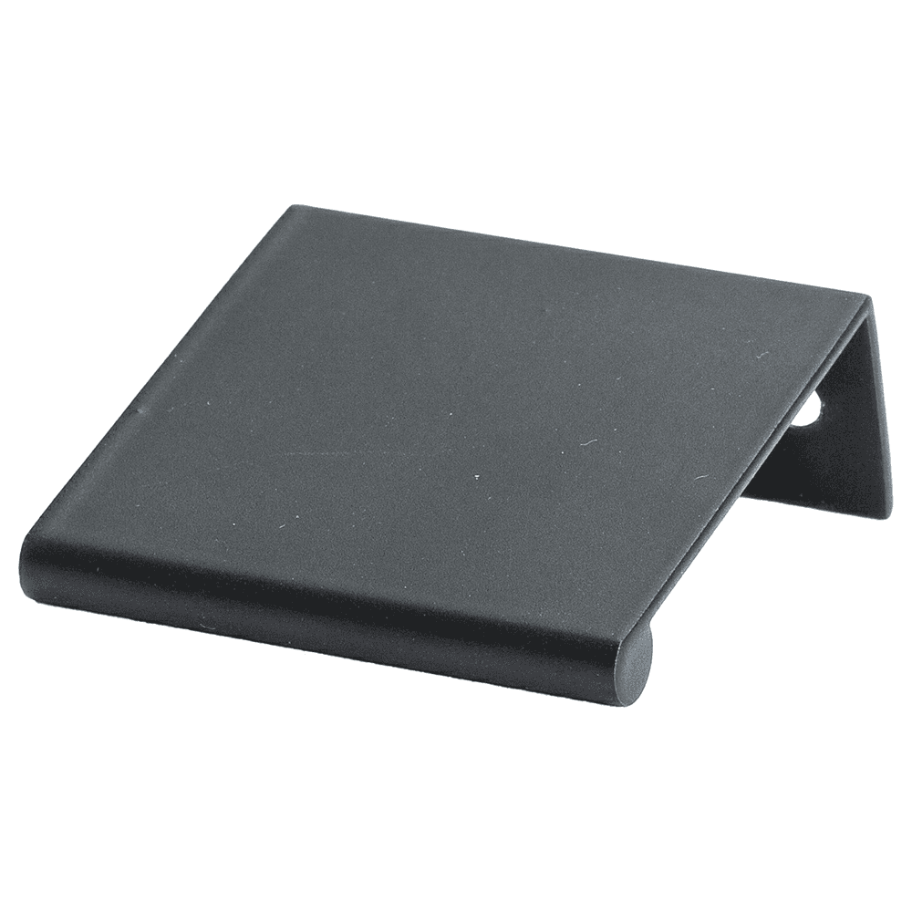 32mm Cascade Edge Pull, Matte Black Main - Image