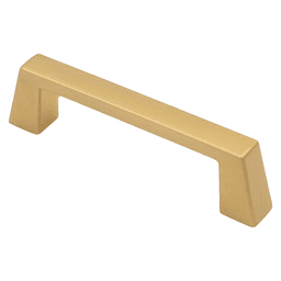 3-25/32" City Style Cabinet Pull, Brushed Satin Brass Main - Image