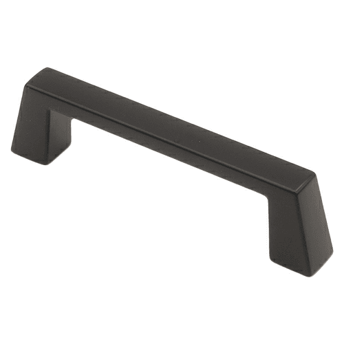 3-25/32" City Style Cabinet Pull, Matte Black Main - Image