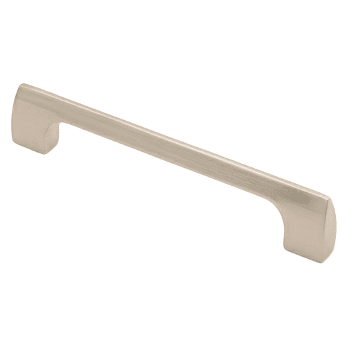 5-3/64" City Style Cabinet Pull, Brushed Satin Nickel, 5-25/32" Length Main - Image