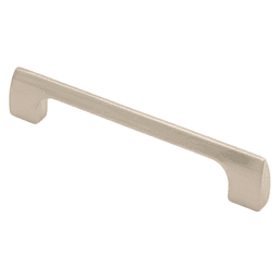 5-3/64" City Style Cabinet Pull, Brushed Satin Nickel, 5-25/32" Length Main - Image