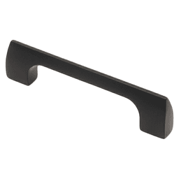 3-25/32" City Style Cabinet Pull, Matte Black, 4-17/32" Length Main - Image