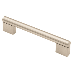 5-3/64" City Style Cabinet Pull, Brushed Satin Nickel, 5-5/16" Length Main - Image