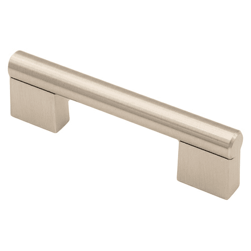 3-25/32" City Style Cabinet Pull, Brushed Satin Nickel, 4-1/16" Length Main - Image